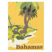 Take a Vacation Bahamas vintage travel poster