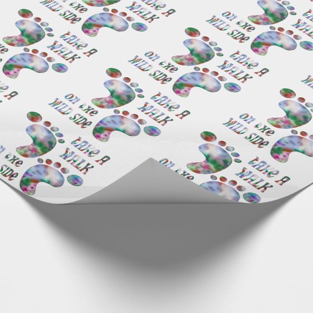 Take a Walk on the Wild Side Wrapping Paper (Corner)