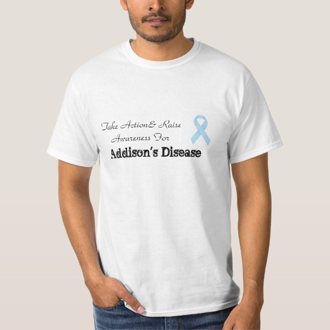 Take Action Addison's Disease Shirt (Front)