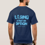 Take Action Raise Awareness T-shirt at Zazzle