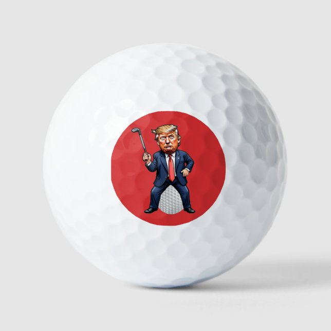 Take Aim Trump Golf Balls (Front)