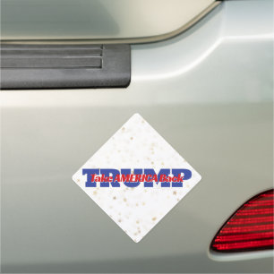 TAKE AMERICA BACK Trum Slogan Car Magnet