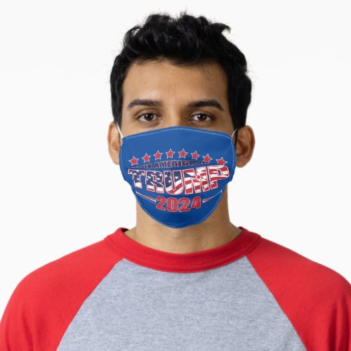 Take America Back Trump 2024 Adult Cloth Face Mask