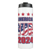 Tumbler for Men American Flag Patriotic Coffee Tumbler for Men 20 oz Vacuum  Insulated Stainless Steel Travel Mug Gifts Make America Great Again 