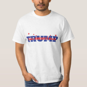 TAKE AMERICA BACK Trump Slogan T-Shirt