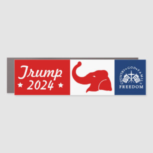 Take Back America Trump 2024 Car Magnet