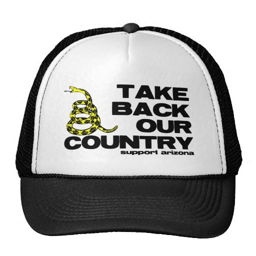 take back our country trucker hat | Zazzle
