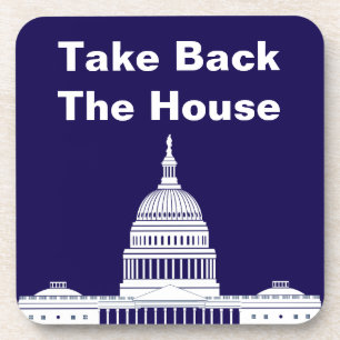 Take Back The House of Representatives Beverage Coaster