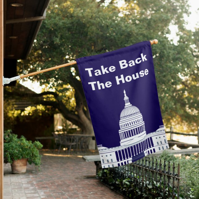 Take Back The House of Representatives House Flag (In SItu)