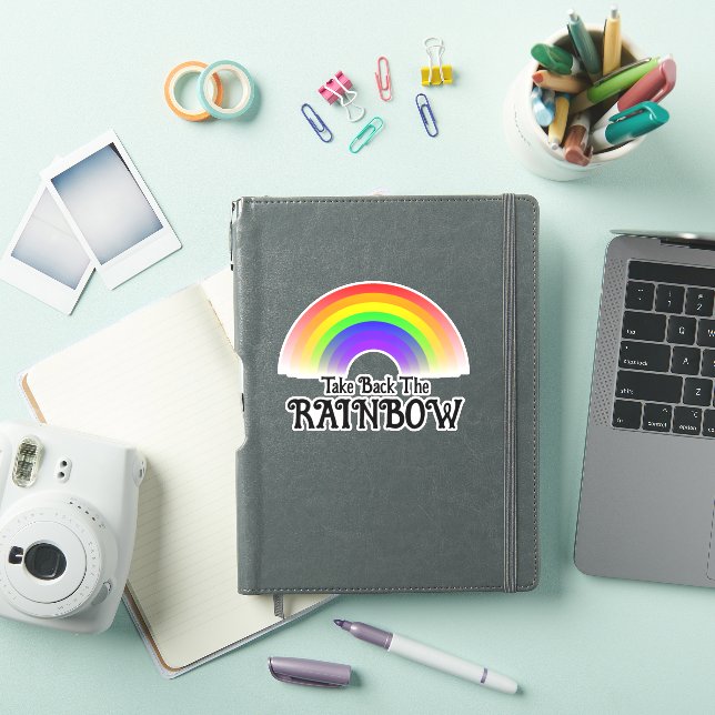 Take Back the Rainbow Sticker (iPad Cover)