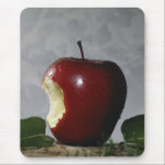 Take Bite Out Of Apple Mouse Pad<br><div class="desc">Take Bite Out Of Apple Wedding Season Ideas Weddings Designs</div>