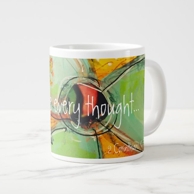 Take Captive Every Thought Scripture Mug (Front Right)