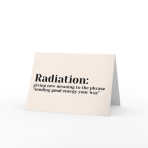 Take Care Cards - New Meaning Radiation
