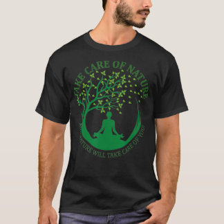 Take Care of Nature David Attenborough Save Earth T-Shirt