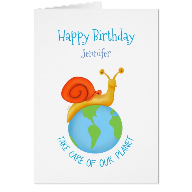 Take care of our planet cards (Front)