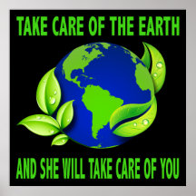 Care For Environment Posters Prints Zazzle