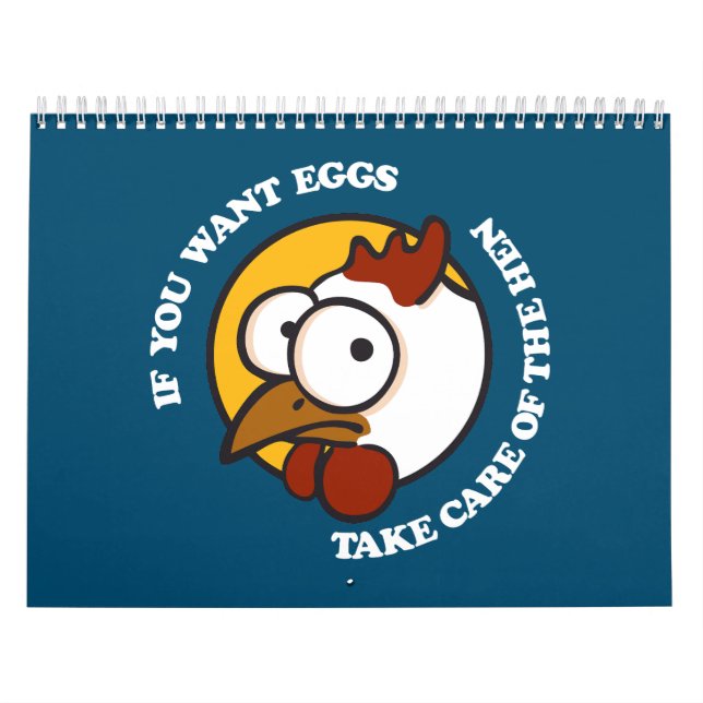 Take care of the hen 1 calendar (Cover)