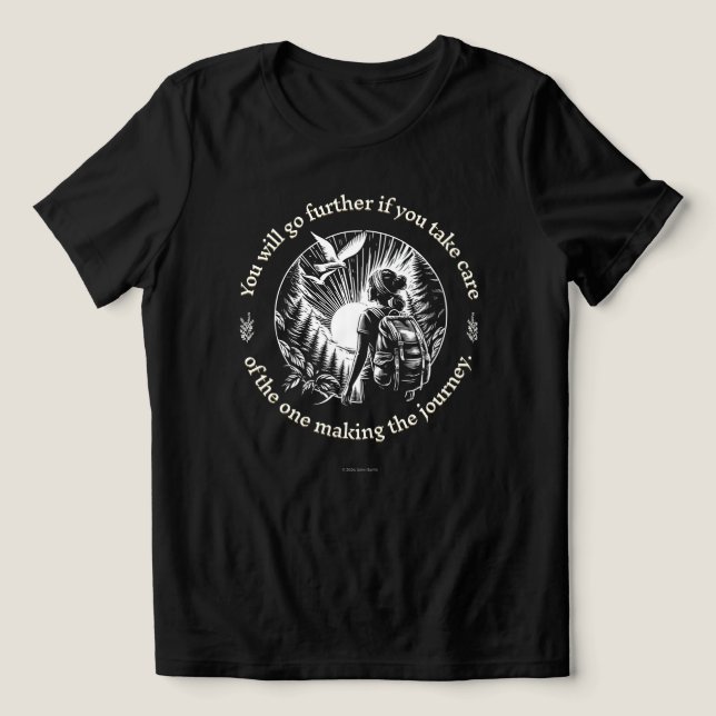 Take Care Of Yourself T-Shirt For Women Tri-Blend Shirt (Design Front)