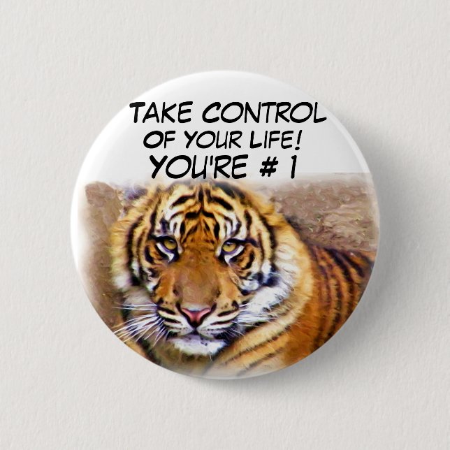 Take Control!_ Pinback Button (Front)