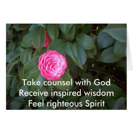 Take Counsel With God Cards (Front Horizontal)