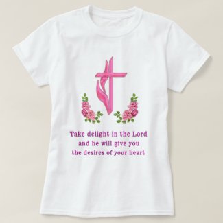 take delight in the Lord Plus Size T-Shirt