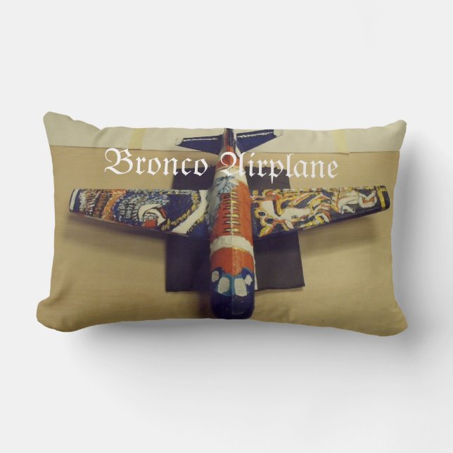 Take Filght Air plane Lumbar Pillow (Front)