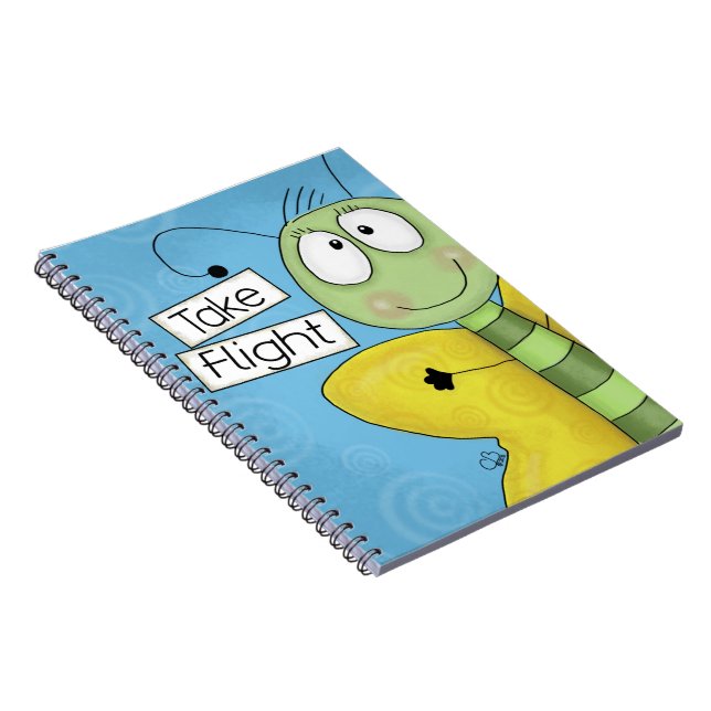Take Flight Butterfly Notebook (Right Side)