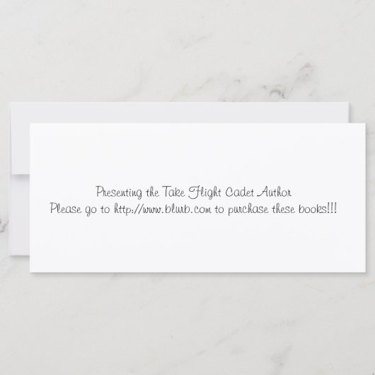 take flight cadet (Back)