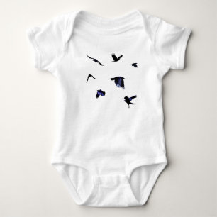 Take Flight Crow Baby Bodysuit