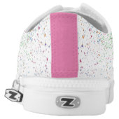 Take flight in these beautiful sneakers! Low-Top sneakers (Left Shoe Back)