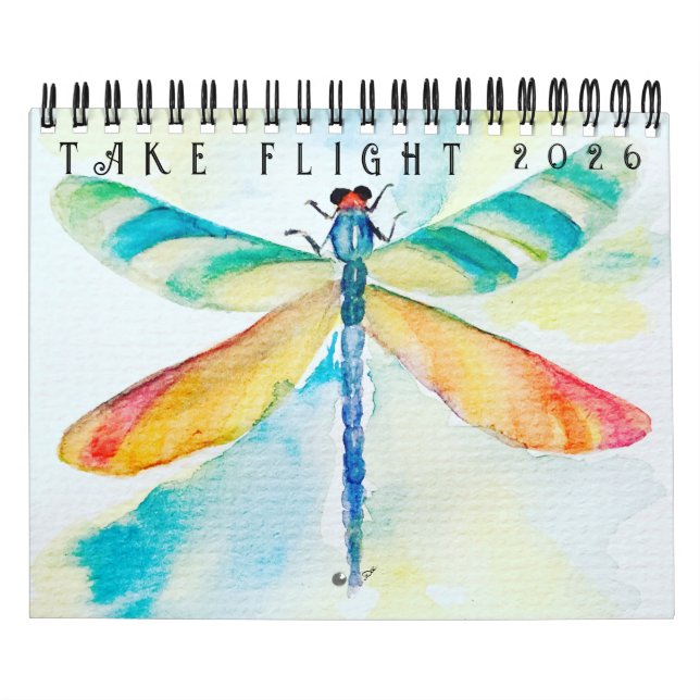 Take Flight Two Page Calendar (12-month) (Cover)