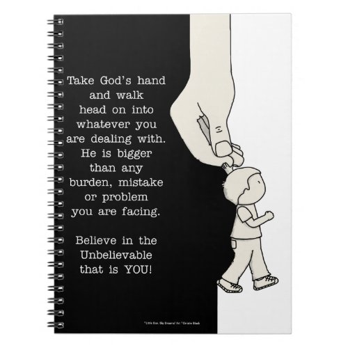 Take Gods Hand Notebook