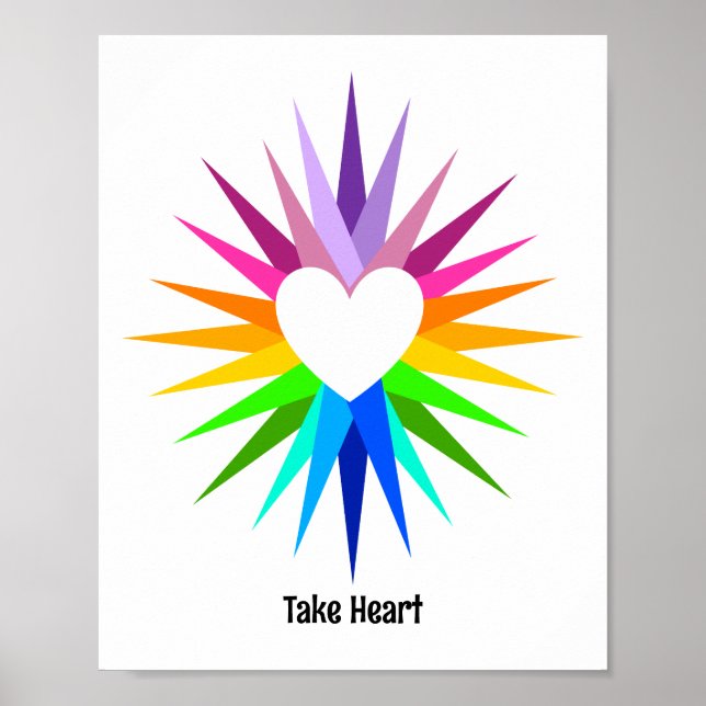 "Take Heart" Poster (Front)
