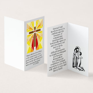 Take heart prayer card