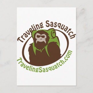 Take home a Traveling Sasquatch! Postcard