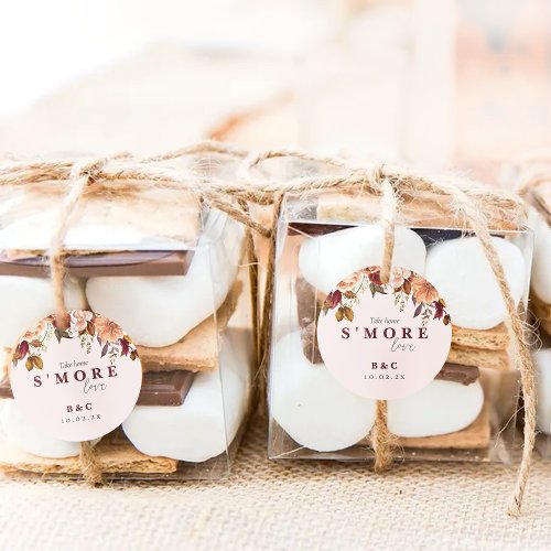 Take home Smore love Favor Tags