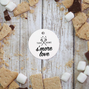 Take Home S'more Love Wedding Favor Tags