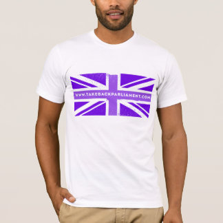Take it Back flag, men's white t-shirt
