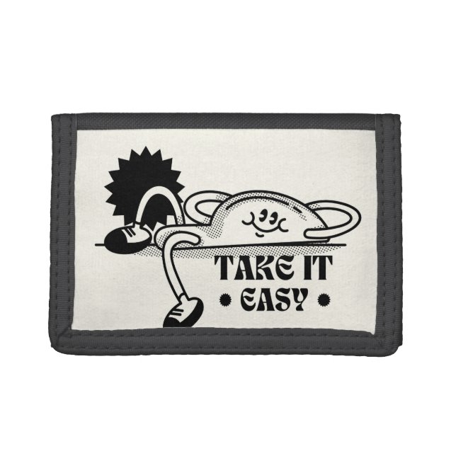 take it easy tote Bags  Trifold Wallet (Front)