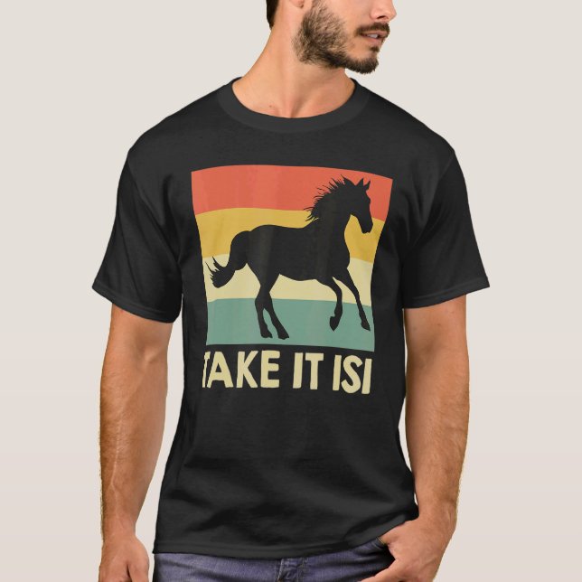 Take It Isi Icelandic Horse 4 T-Shirt (Front)