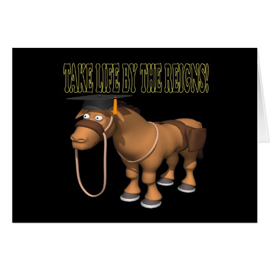 Take Life By The Reigns (Front Horizontal)