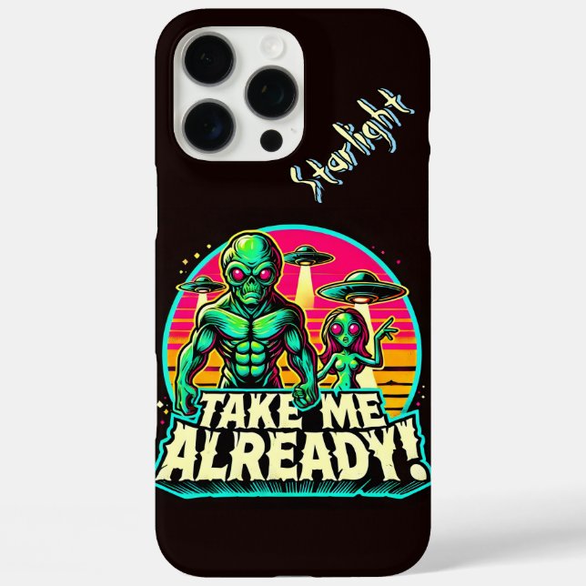Take Me Already! UFO Adventures  Case-Mate iPhone Case (Back)
