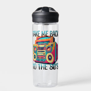 Take Me Back to the Eighties Retro Vibe Water Bottle