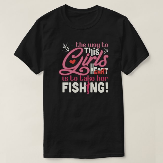 TAKE ME FISHING T-Shirt (Design Front)
