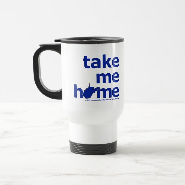 Take Me Home Travel Mug (Left)