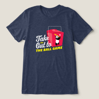 Take Me Out to the Ball Game Take Out Container Tri-Blend Shirt