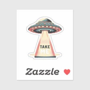take me sticker