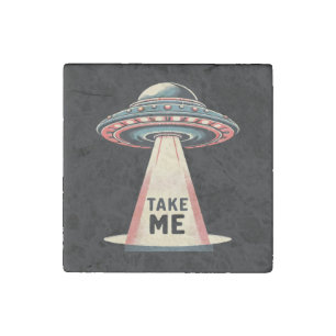 take me stone magnet