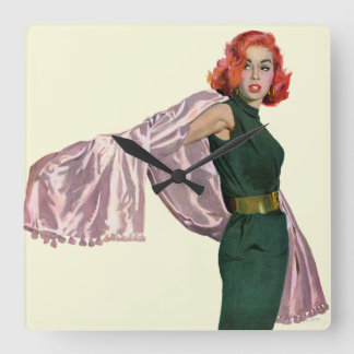 Take Me to Hollywood Square Wall Clock