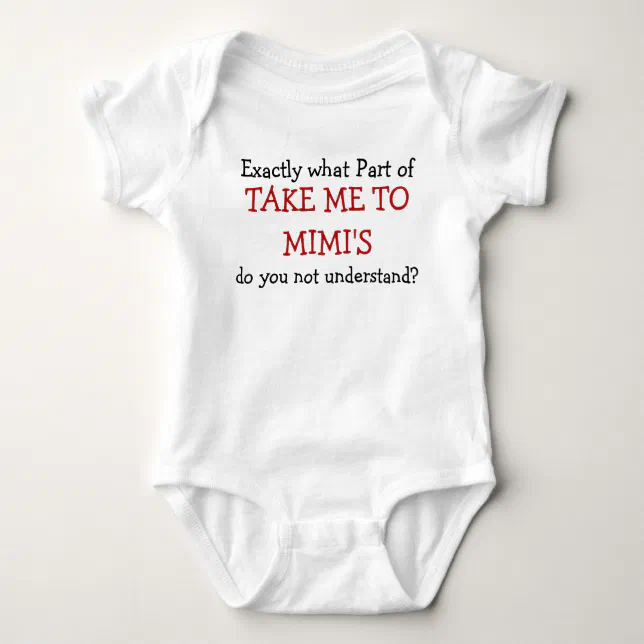 Mimi best sale baby onesie